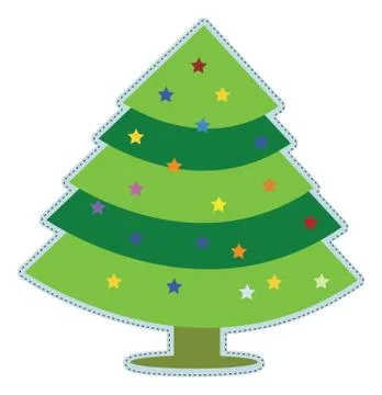 Christmas tree Stock Illustration