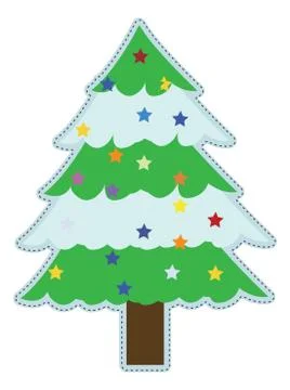 Christmas tree Stock Illustration
