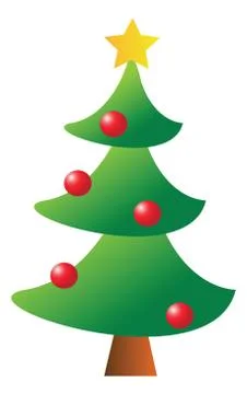 Christmas tree Stock Illustration