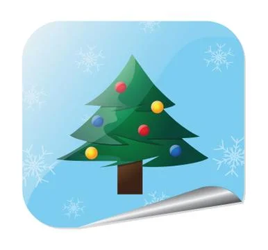 Christmas tree Stock Illustration