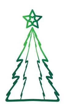 Christmas tree Stock Illustration