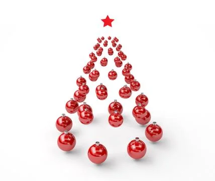 Christmas tree Illustrazione stock