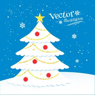 Christmas tree Stock Illustration