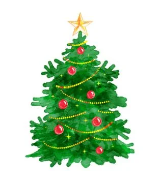 Christmas tree Stock Illustration
