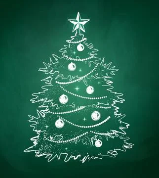 Christmas tree Stock Illustration