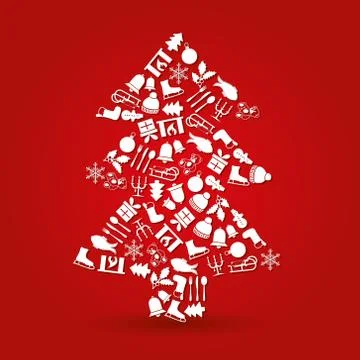 Christmas tree Stock Illustration