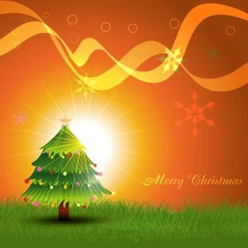 Christmas tree Stock Illustration