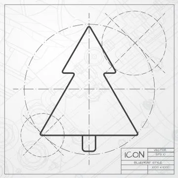 Christmas tree Stock Illustration