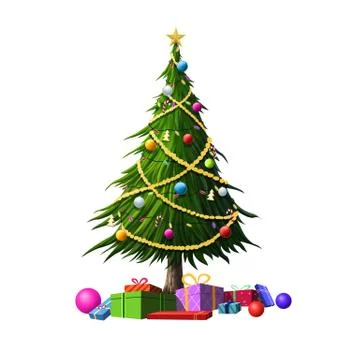 Christmas tree Stock Illustration