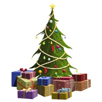Christmas tree Stock Illustration