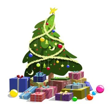 Christmas tree Stock Illustration