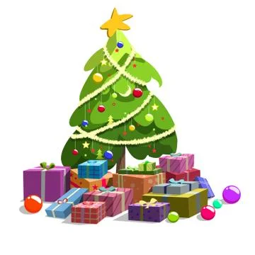 Christmas tree Stock Illustration