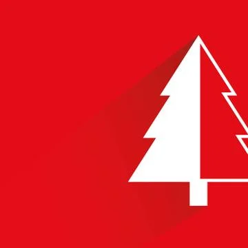 Christmas tree Illustrazione stock