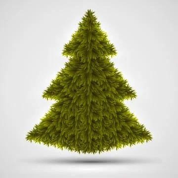 Christmas tree Illustrazione stock