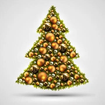 Christmas tree Stock Illustration