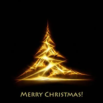 Christmas tree Stock Illustration