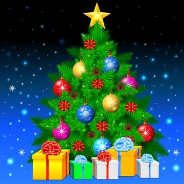 Christmas tree Illustration