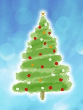 Christmas tree イラスト素材