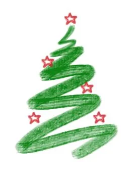 Christmas tree 스톡 일러스트