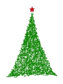 Christmas tree 스톡 일러스트