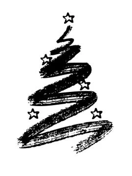 Christmas tree 스톡 일러스트