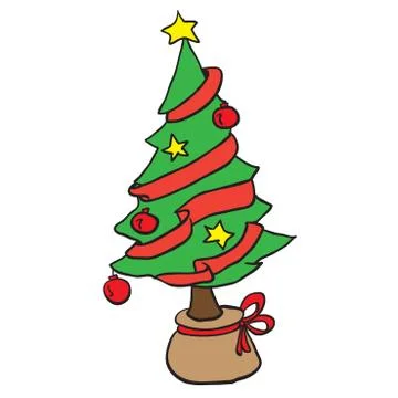 Christmas tree Stock Illustration