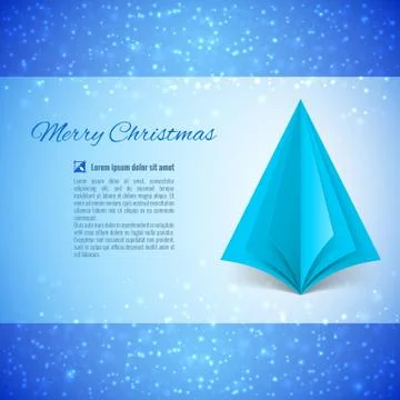 Christmas tree Illustrazione stock