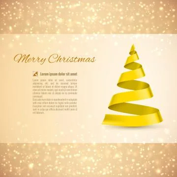 Christmas tree Illustrazione stock