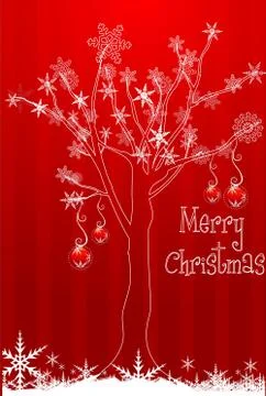 Christmas tree Stock Illustration