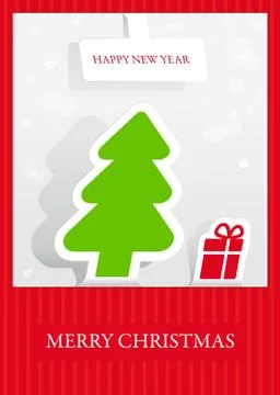 Christmas tree Stock Illustration