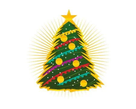 Christmas tree Stock Illustration