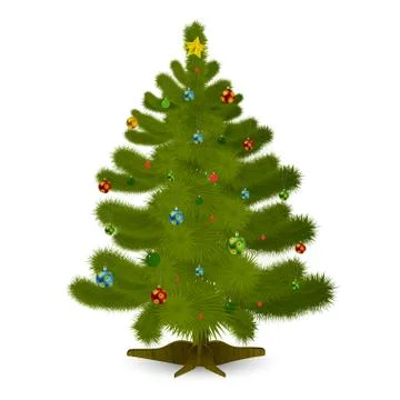 Christmas tree Stock Illustration