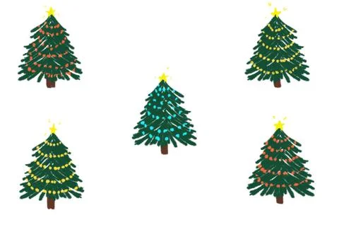 Christmas tree Stock Illustration
