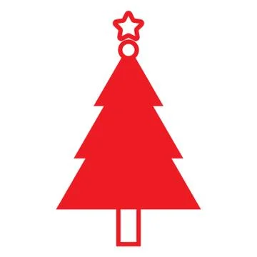 Christmas Tree Illustrazione stock