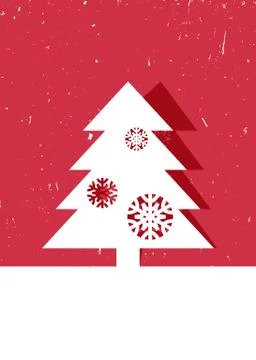 Christmas tree Illustrazione stock