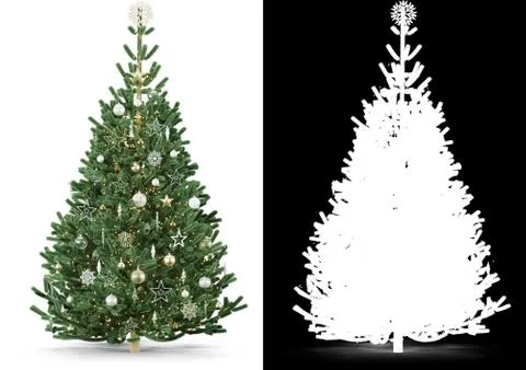 Christmas tree Illustrazione stock