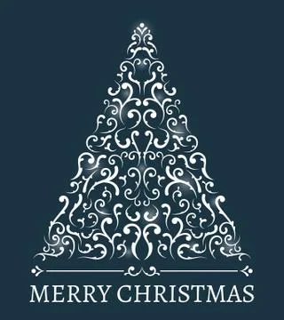 Christmas Tree Stock Illustration