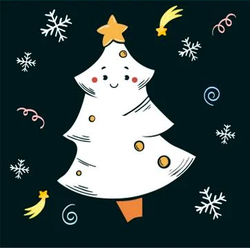 Christmas tree Stock Illustration