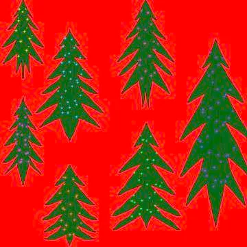 Christmas tree Stock-Illustration