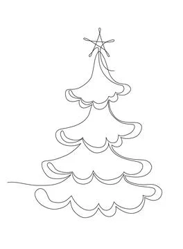 Christmas Tree Stock Illustration