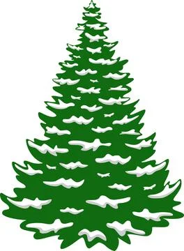 Christmas tree Illustrazione stock