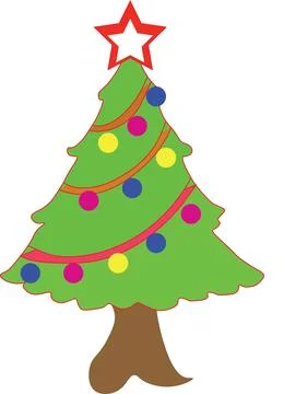 Christmas tree Stock Illustration