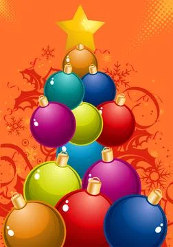 Christmas Tree Stock Illustration