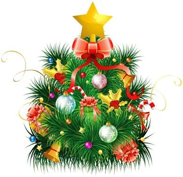 Christmas Tree Stock Illustration