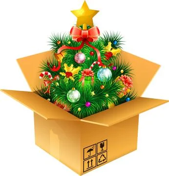 Christmas Tree Stock Illustration