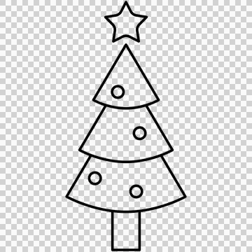 Christmas tree Illustrazione stock