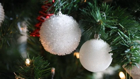 Christmas tree with light Video stock 100635657