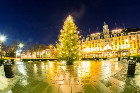 Christmas tree light Foto stock