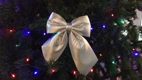 Christmas tree lights. 8 Stock Footage 98311326