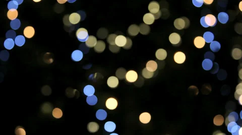Christmas tree lights Stock Footage 34348398